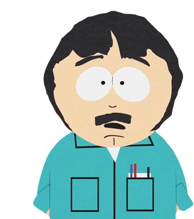 Shocked Randy Marsh Sticker - Shocked Randy Marsh South Park Stickers