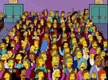 The Simpsons Simpsons GIF - The Simpsons Simpsons Cheering GIFs