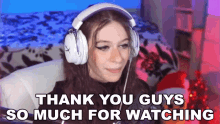 Thank You Guys So Much For Watching Hannah GIF - Thank You Guys So Much For Watching Hannah Hannahxxrose GIFs