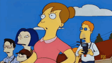 Shocked Scared GIF - Shocked Scared Simpsons GIFs