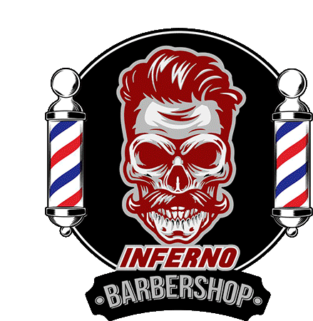 Infiernobarbershop Infierno Baarber Shop Sticker - Infiernobarbershop Infierno Baarber Shop Cut Hair Stickers