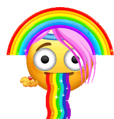 Rainbow Emoji Sticker
