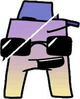 a cartoon character with sunglasses and a hat