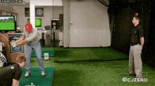 chipping golf trick
