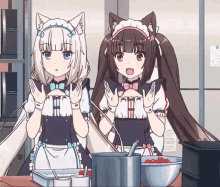 Anime Nekopara GIF - Anime Nekopara Cooking GIFs