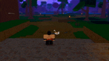a man in a video game is standing in front of a huge explosion