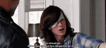 You Should Go Chandler Riggs GIF