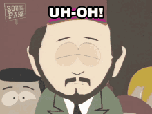 Uh Oh Gerald Broflovski GIF - Uh Oh Gerald Broflovski South Park GIFs