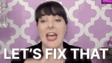 Let Fix That Molly Mahoney GIF - Let Fix That Molly Mahoney The Prepared Performer GIFs