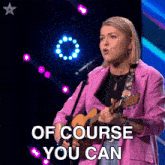 Of Course You Can If You Put Your Mind To It Britain'S Got Talent GIF - Of Course You Can If You Put Your Mind To It Britain'S Got Talent You Can Do Anything GIFs
