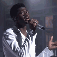 Singing Lil Nas X GIF - Singing Lil Nas X Sun Goes Down Song GIFs