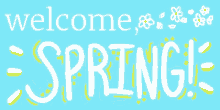Welcome Spring Spring Flowers GIF - Welcome Spring Spring Flowers GIFs