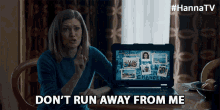 Dont Run Away From Me Mireille Enos GIF - Dont Run Away From Me Mireille Enos Marissa GIFs