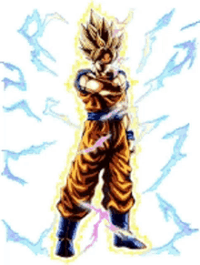 Goku Incrição GIF - Goku Incrição GIFs
