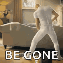 Be Gone Mr Clean GIF