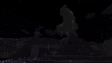 lightning strikes a tree in a video game