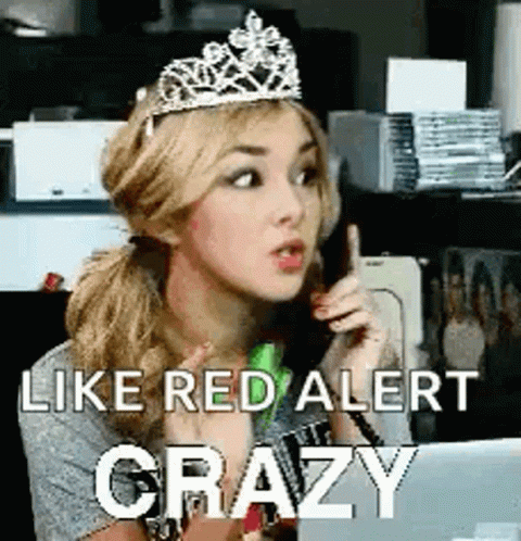 Crazy lady gif crazy lady psycho discover share gifs