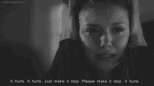 Elena Gilbert It Hurts GIF - Elena Gilbert It Hurts Cry GIFs