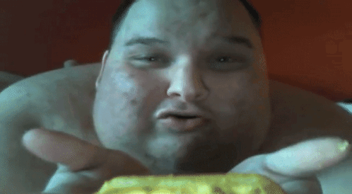 Fat Guy Scared GIF - FatGuy Scared Nervous - Discover & Share GIFs