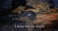 land before time littlefoot dinosaur crying i miss her so much