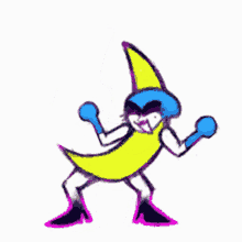 Banana Costume Dancing GIF - Banana Costume Dancing Dance GIFs