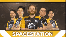 spacestation team group squad team players