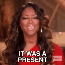 It Was A Present From The Lord Above Real Housewives Of Atlanta GIF - It Was A Present From The Lord Above Real Housewives Of Atlanta A Gift From God GIFs