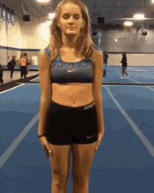 girl flip weird gymnastics
