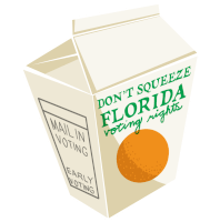 Dont Squeeze Florida Voting Rights Florida Sticker - Dont Squeeze Florida Voting Rights Florida Floridian Stickers