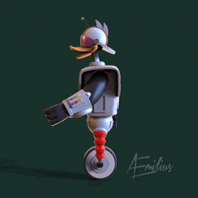 Gizmoduck Duck Tales GIF
