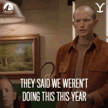 They Said We Werent Doing This This Year Jimmy Hurdstrom GIF - They Said We Werent Doing This This Year Jimmy Hurdstrom Yellowstone GIFs