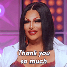 Thank You So Much Roxxxy Andrews GIF - Thank You So Much Roxxxy Andrews Rupaul'S Drag Race All Stars GIFs