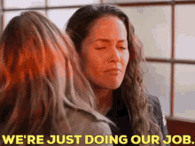 Station19 Andy Herrera GIF - Station19 Andy Herrera Were Just Doing Our Job GIFs