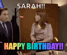 Happy Birthday Office GIF