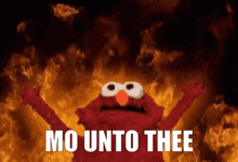 Elmo Unto Thee Elmo Fire GIF - Elmo Unto Thee Elmo Fire GIFs