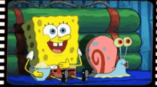 Spongebob Laughing GIF
