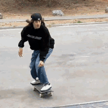Failed Skateboard Trick Minna Stess GIF - Failed Skateboard Trick Minna Stess Skater GIFs