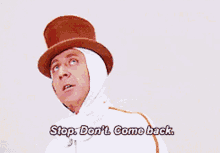 Stop Dont Come Back Willy Wonka GIF - Stop Dont Come Back ...