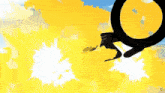 a cartoon drawing of a stick figure with the letter q in the middle