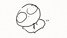 a black and white drawing of a person 's face with a heart on it