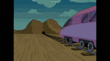 pretunnel train pink