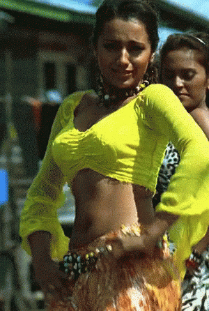 Trisha Krishnan Hot GIF - Trisha Krishnan Hot Navel - Discover & Share GIFs