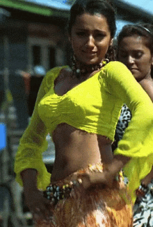 trisha krishnan hot navel sexy dance