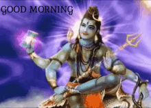 lord shiva good morning