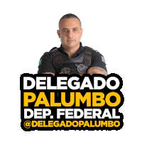 Delegado Palumbo Deputado Federal Sticker - Delegado Palumbo Deputado Federal Stickers