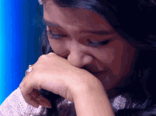 Menangis Indonesian Idol GIF - Menangis Indonesian Idol Tiara GIFs