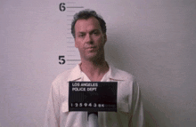 Michael Keaton Mug Shot GIF - Michael Keaton Mug Shot Pacific Heights GIFs