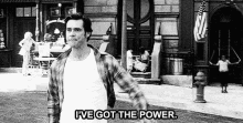 I'Ve Got The Power - Bruce Almighty GIF - Power Bruce Almighty Jim Carrey GIFs