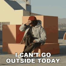 I Cant Go Outside Today Saba GIF - I Cant Go Outside Today Saba Saba Pivot GIFs