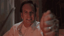 Holding Out Rosary Ed Warren GIF - Holding Out Rosary Ed Warren Patrick Wilson GIFs